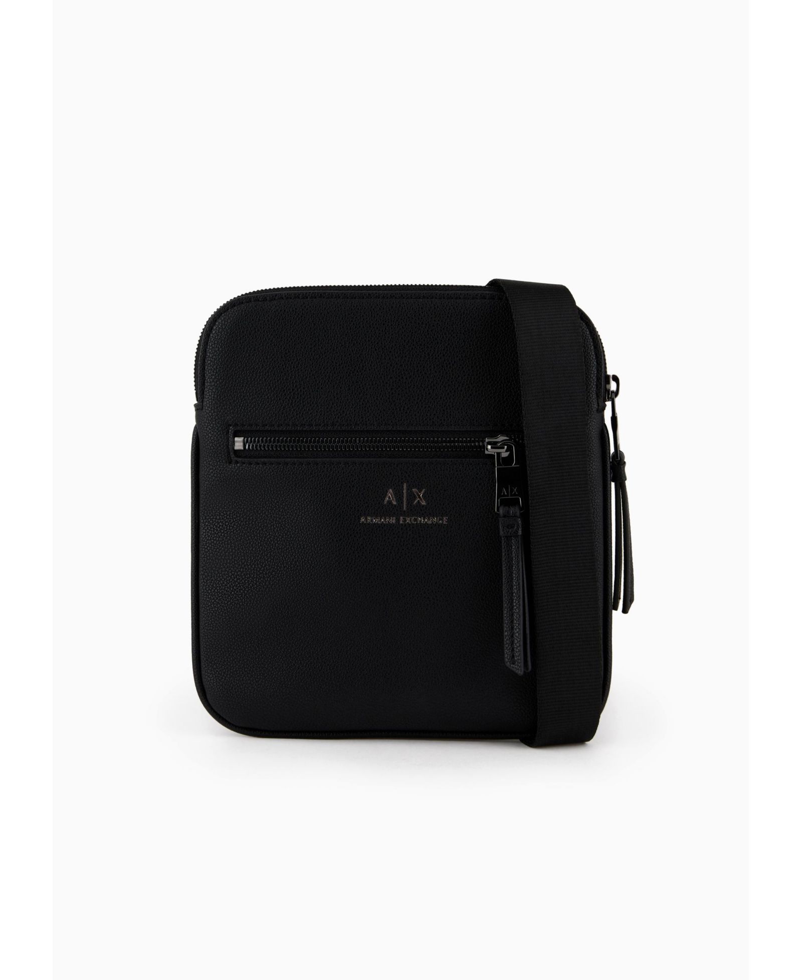 A|X Armani Exchange Men's Flat External Pocket Crossbody Bag