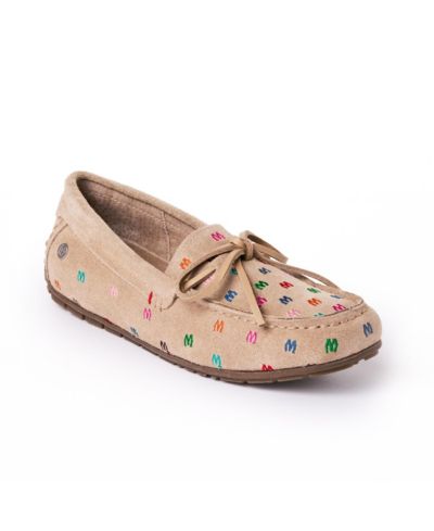 Женские замшевые лоферы Minnetonka Moc