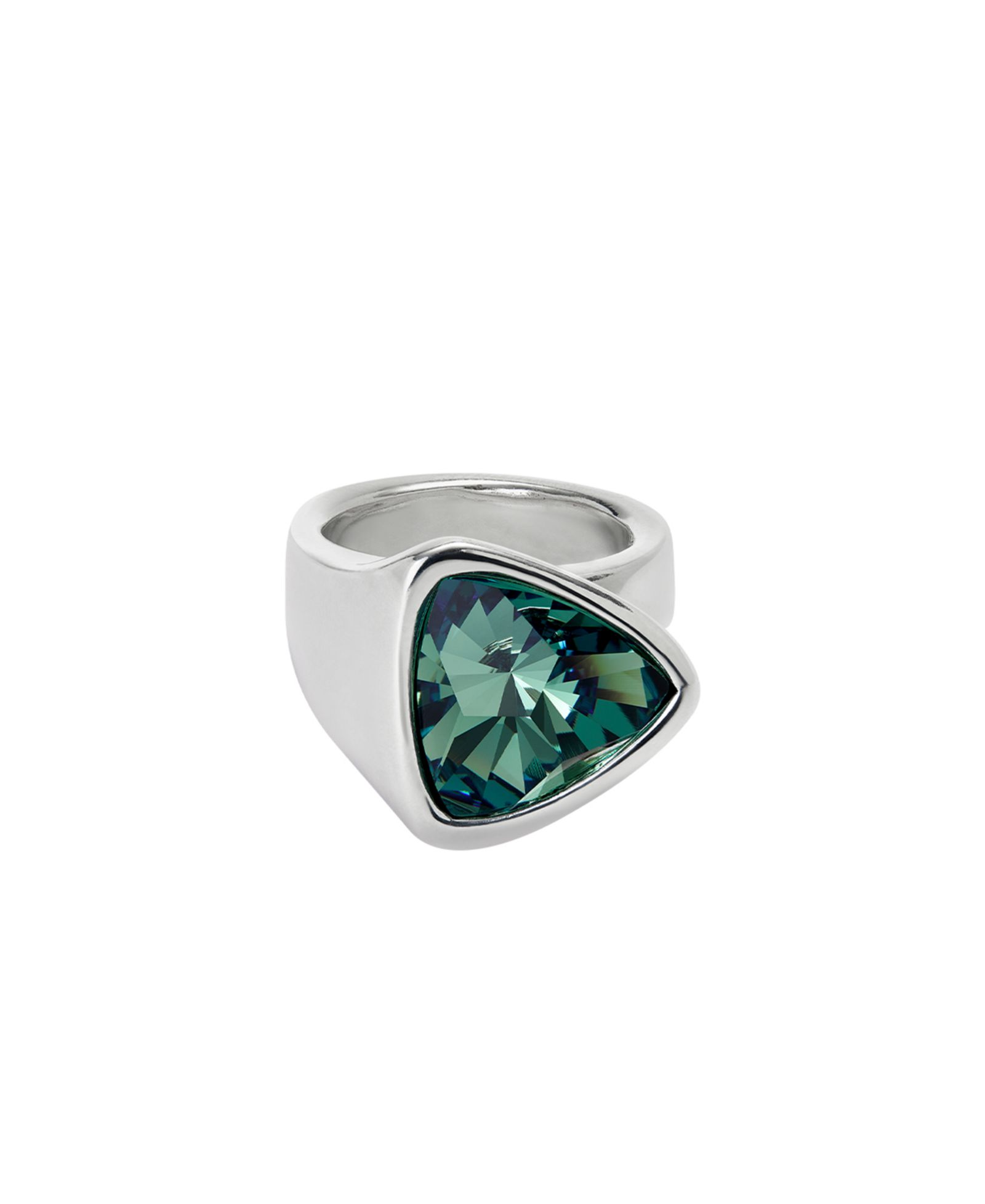 Кольцо UNOde50 Triangular-Shaped Silver-Plated