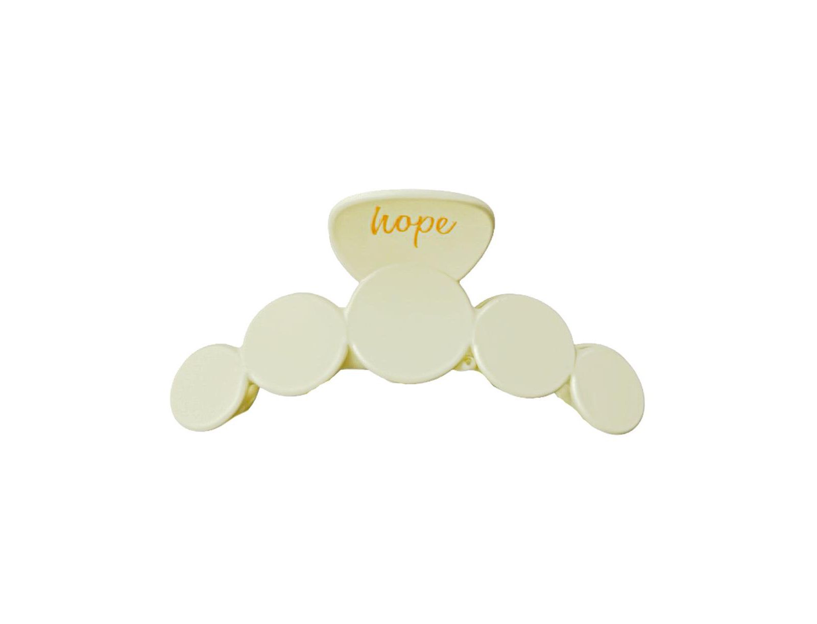Заколка-крабик Headbands of Hope Matte Dot, цвет Cream, женская