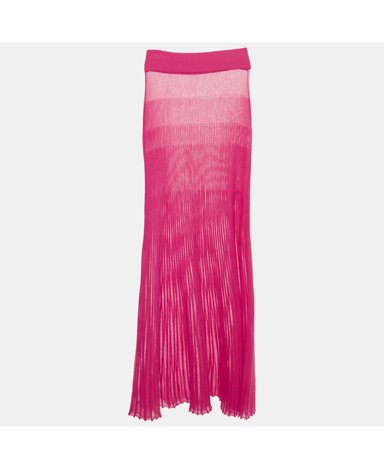 Pre-Owned Jacquemus Women's Rib Knit Maxi Skirt