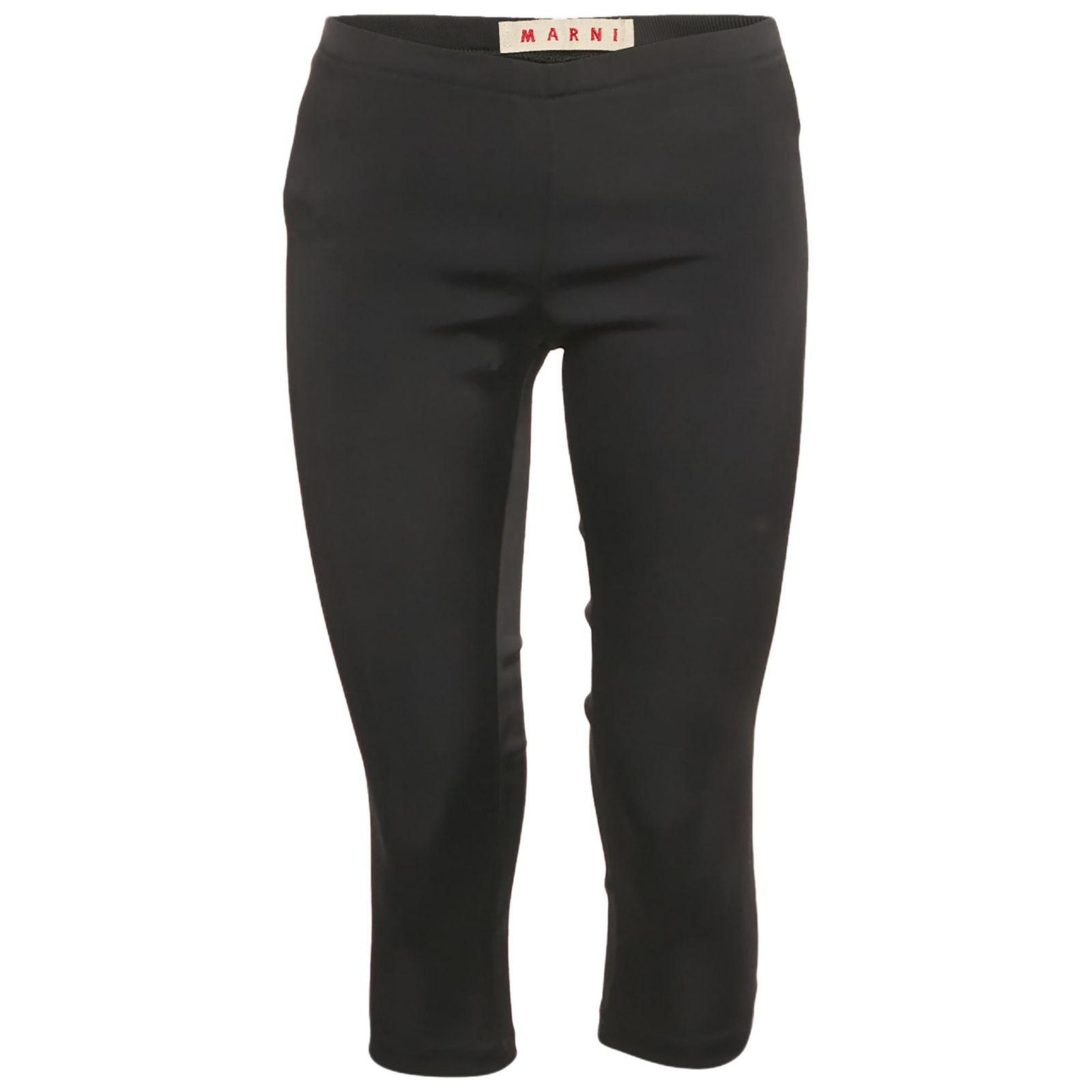 Pre-Owned Marni Women's Black Knit Cropped Leggings