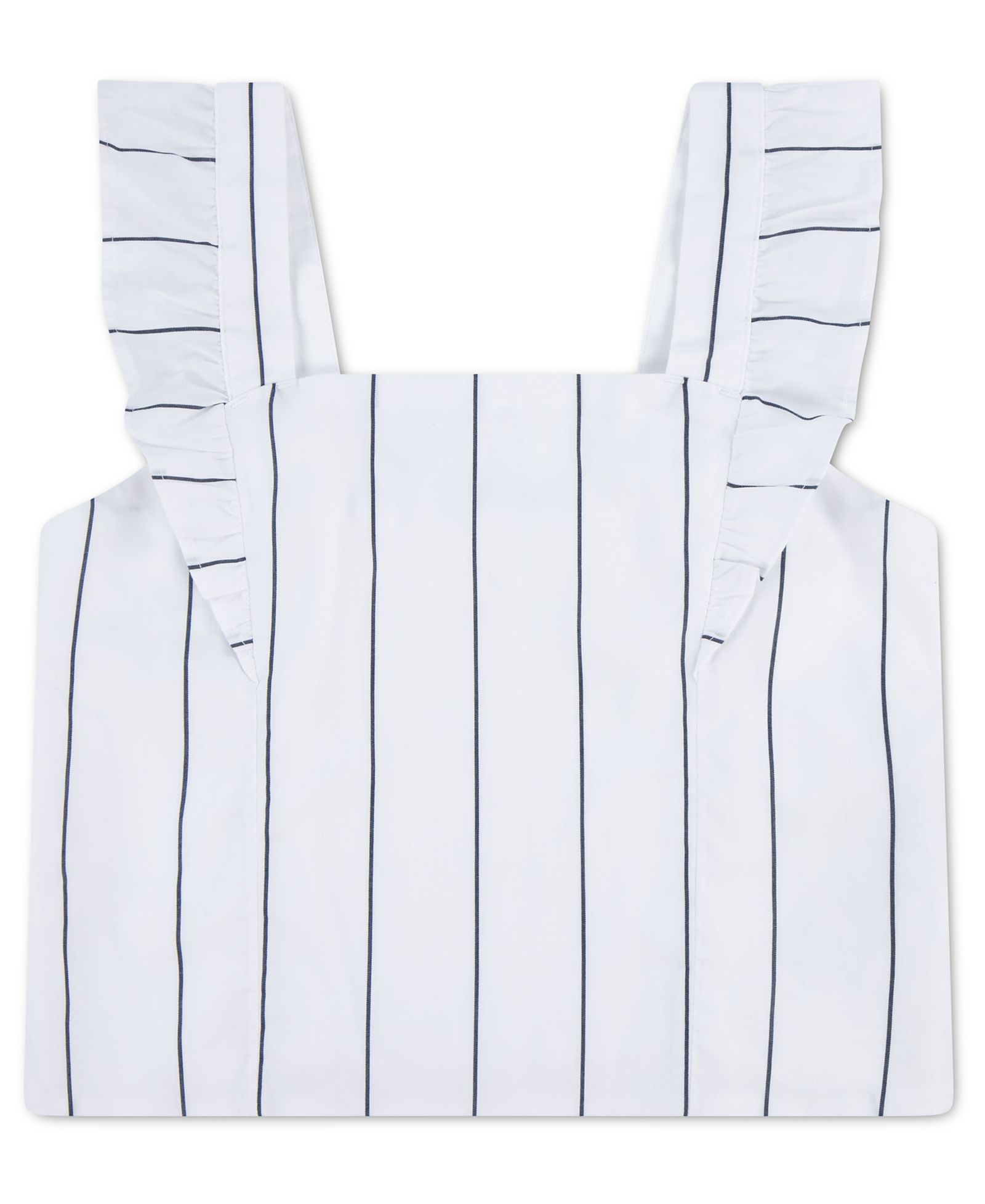abercrombie kids Girls' Flutter-Sleeve Square Neck Top