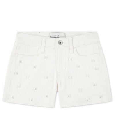 Детские шорты abercrombie kids из твилла с деталями в виде карманов