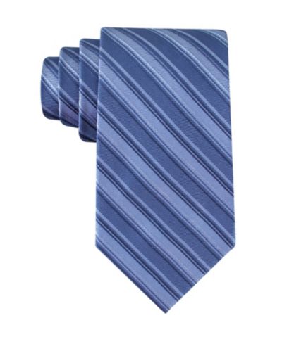Calvin Klein Men's Silk Classic Striped Tie