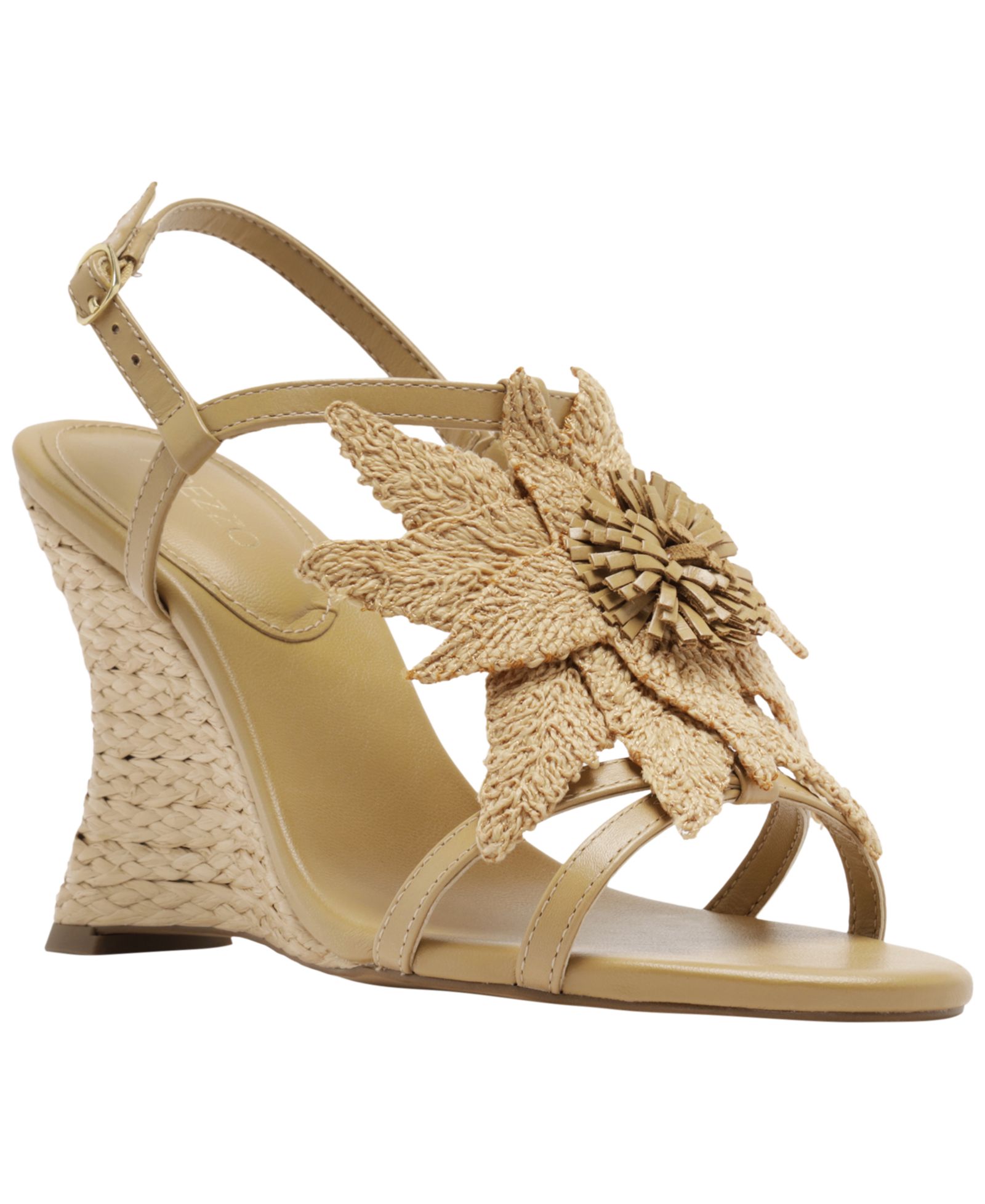 Arezzo Women's Cali Floral Wedge Sandals