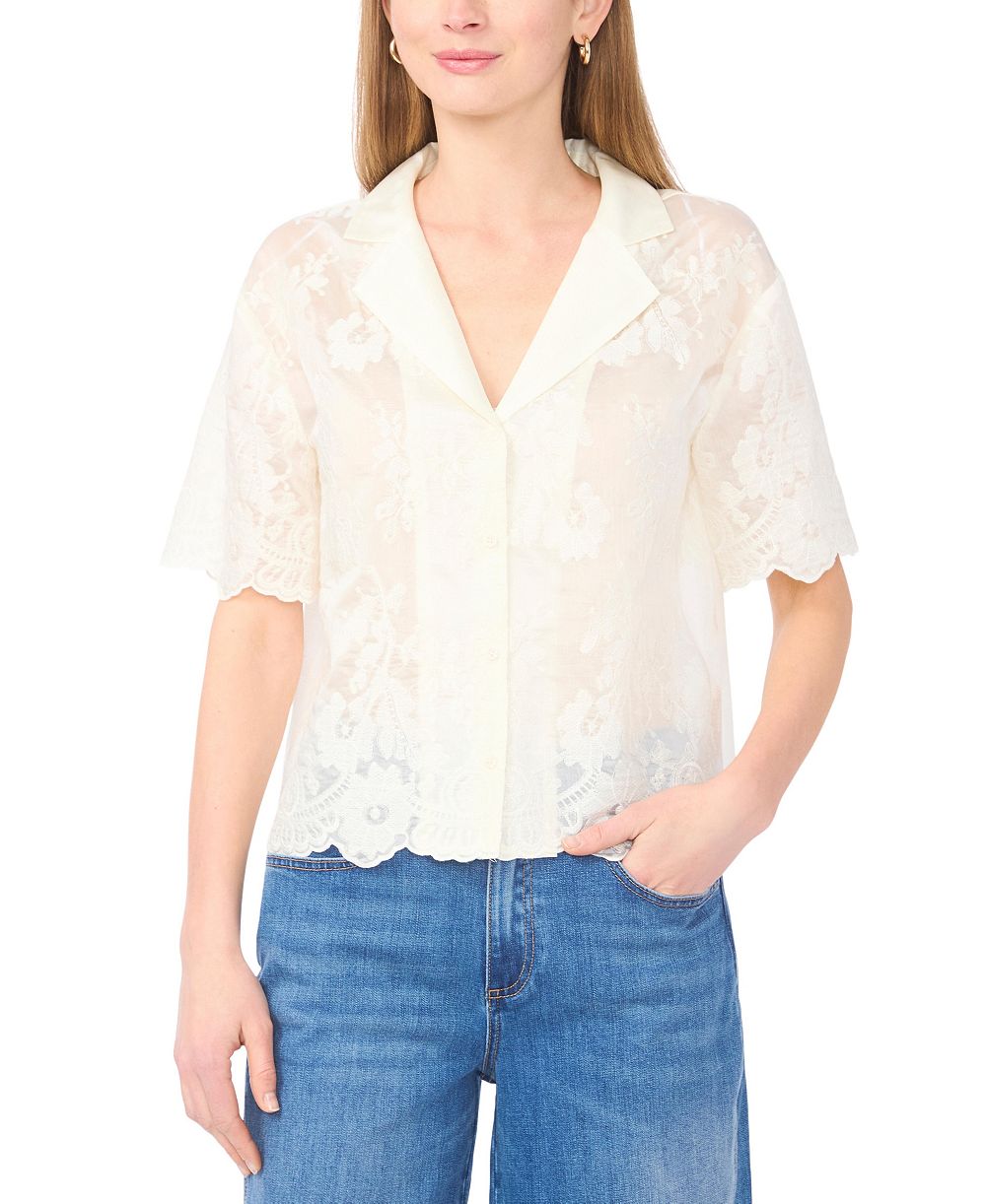 Vince Camuto Women's Short-Sleeve Top