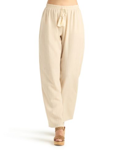 Женские широкие брюки BCX Wide-Leg Mid-Rise Pull-On