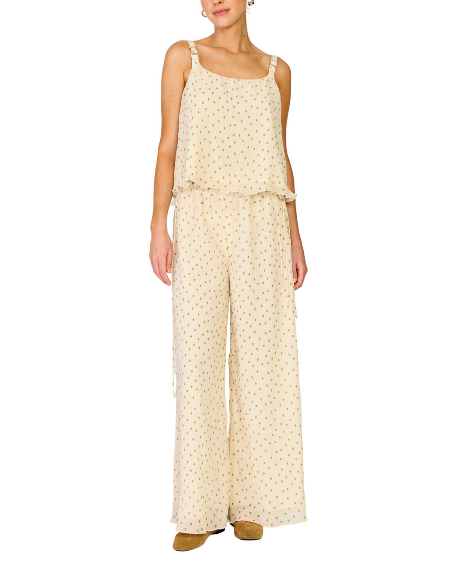 Line & Dot Women's Lilou Sleeveless Scoop Neck Top