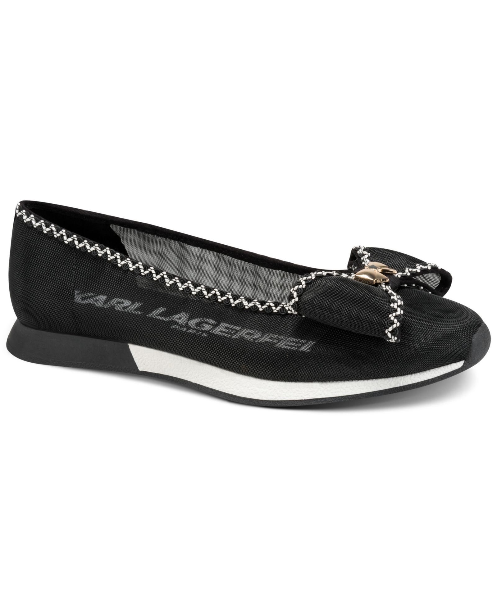 Женские кеды-балетки KARL LAGERFELD PARIS Macklin Flat