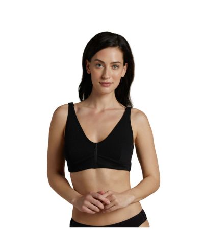 Slick Chicks Women's Wireless Zip Front Bra