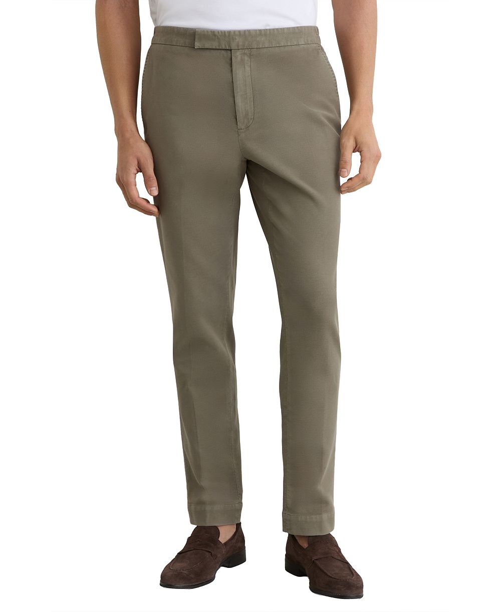 REISS Мужские брюки Jason из пике, окрашенные в цвет