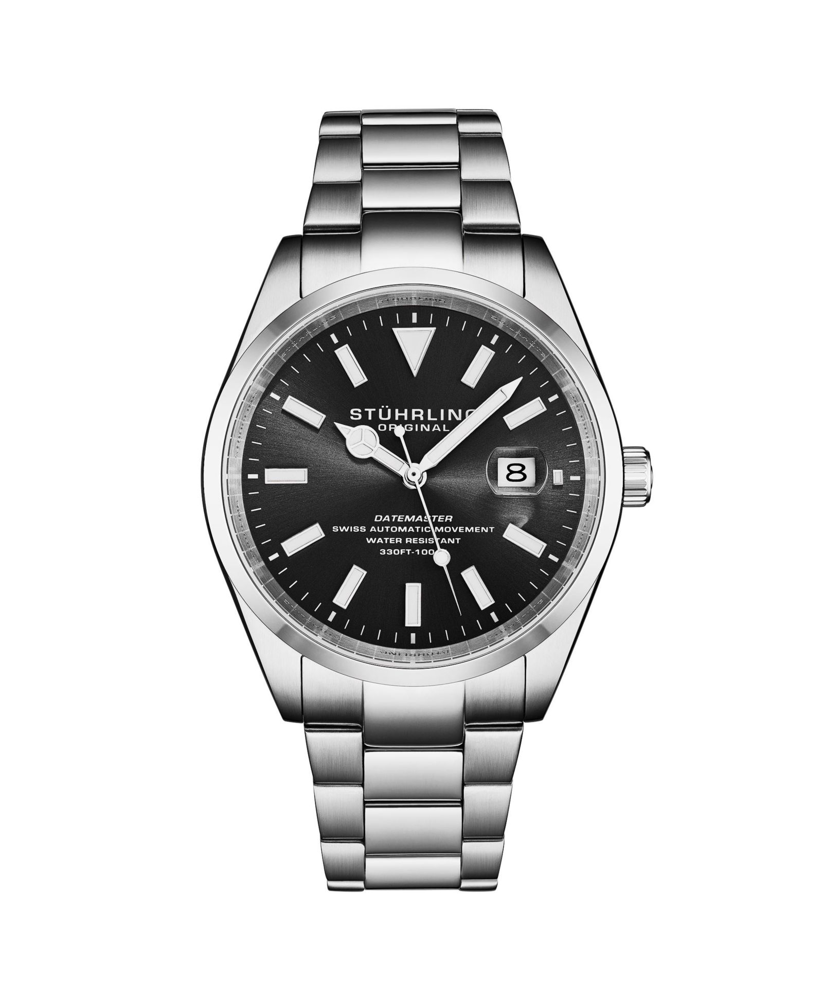 Stuhrling Datemaster Heritage 1025 мужские часы Swiss Automatic