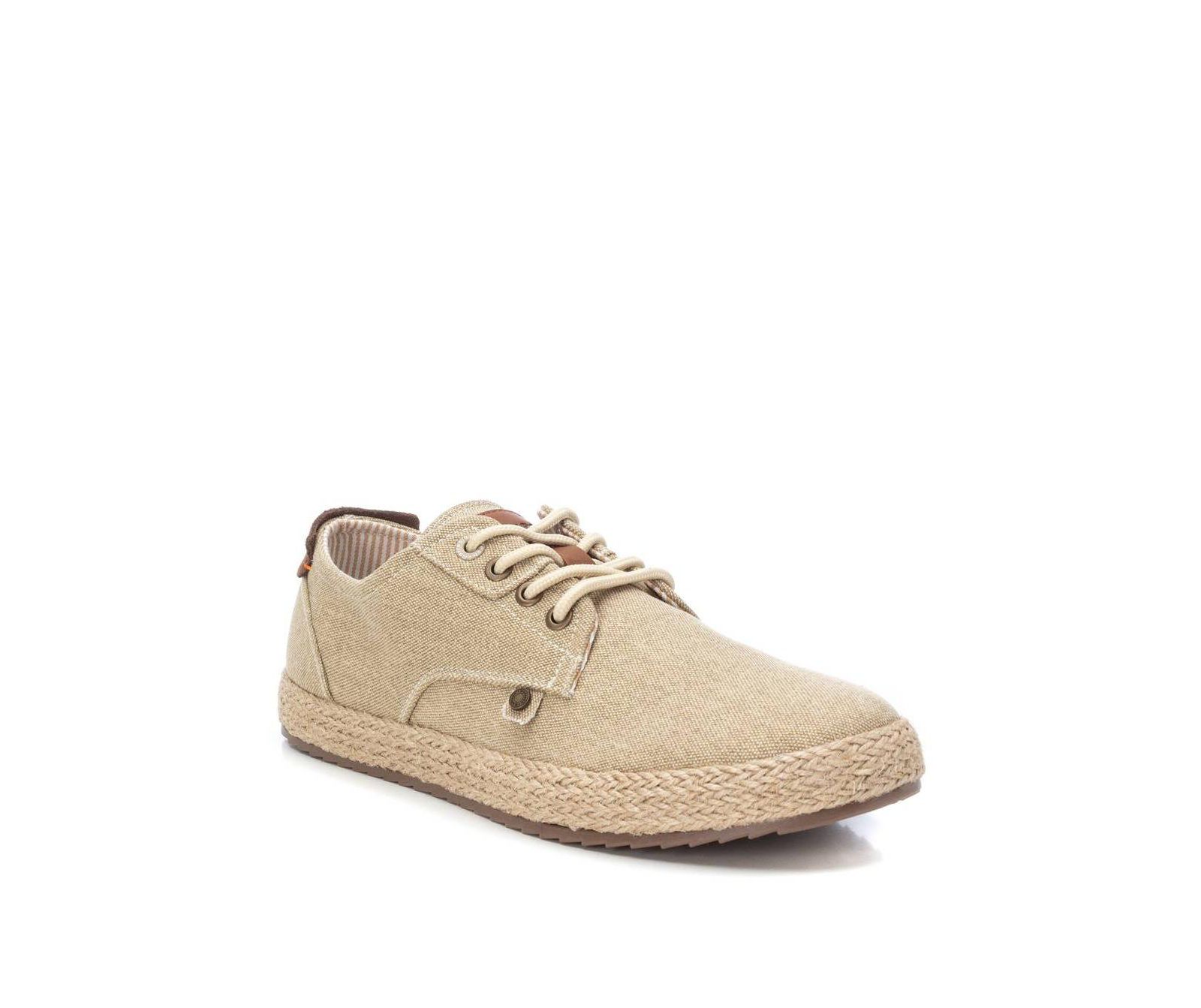 XTI Men's Casual Jute Wrapped Sole Oxfords