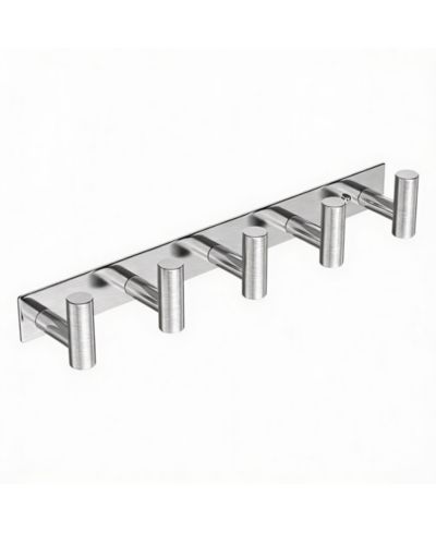 YIGII 5-Prong Stainless Steel Wall Hook for Hats, Bags, Coats