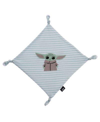 Lambs & Ivy Мягкое хлопковое одеяло Star Wars Mandalorian Grogu