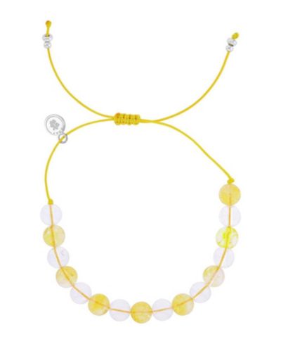 Браслет ROXY Waterproof Citrine Clear Quartz Adjustable