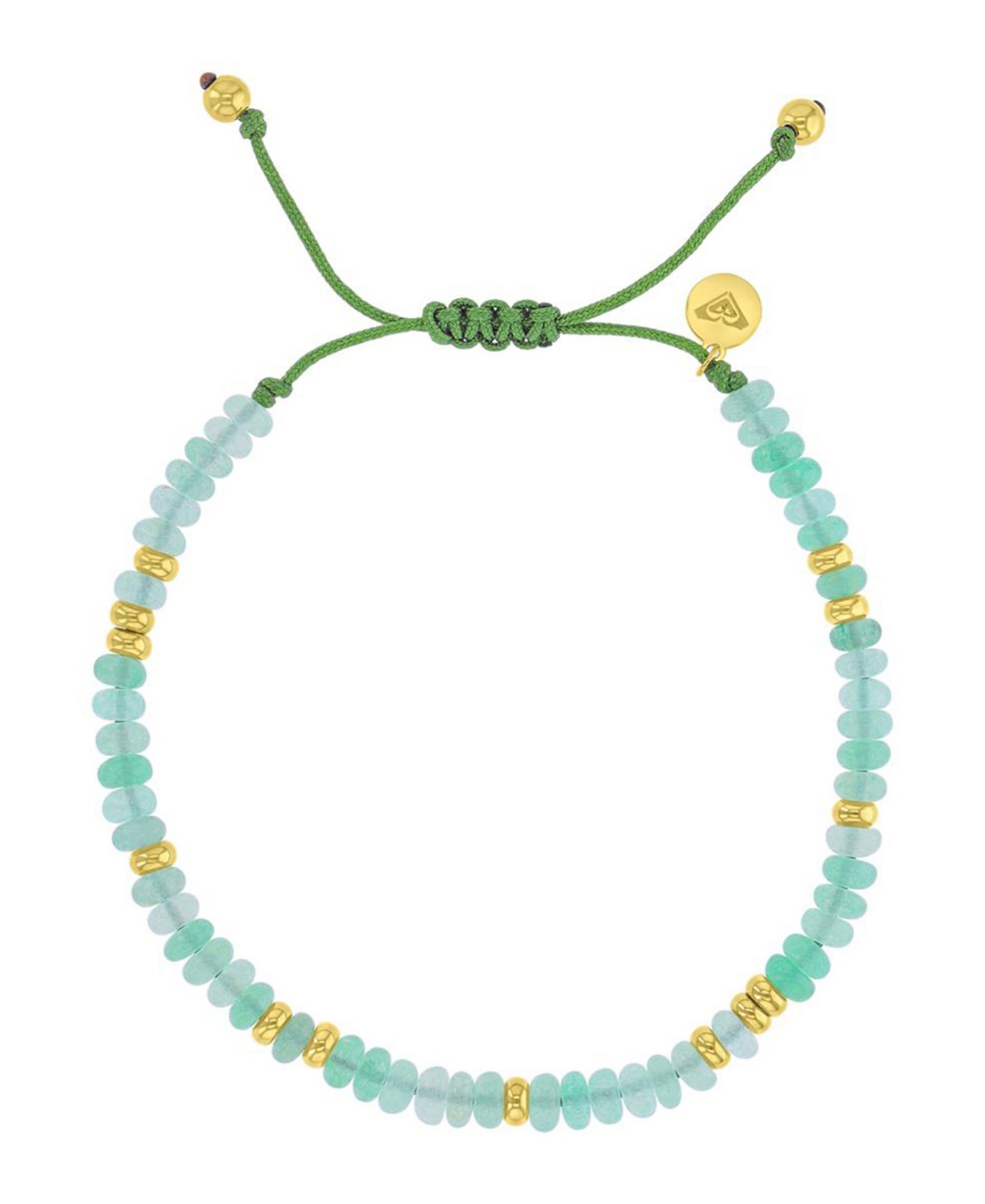 Браслет Roxy Waterproof Yellow Green Aventurine регулируемый