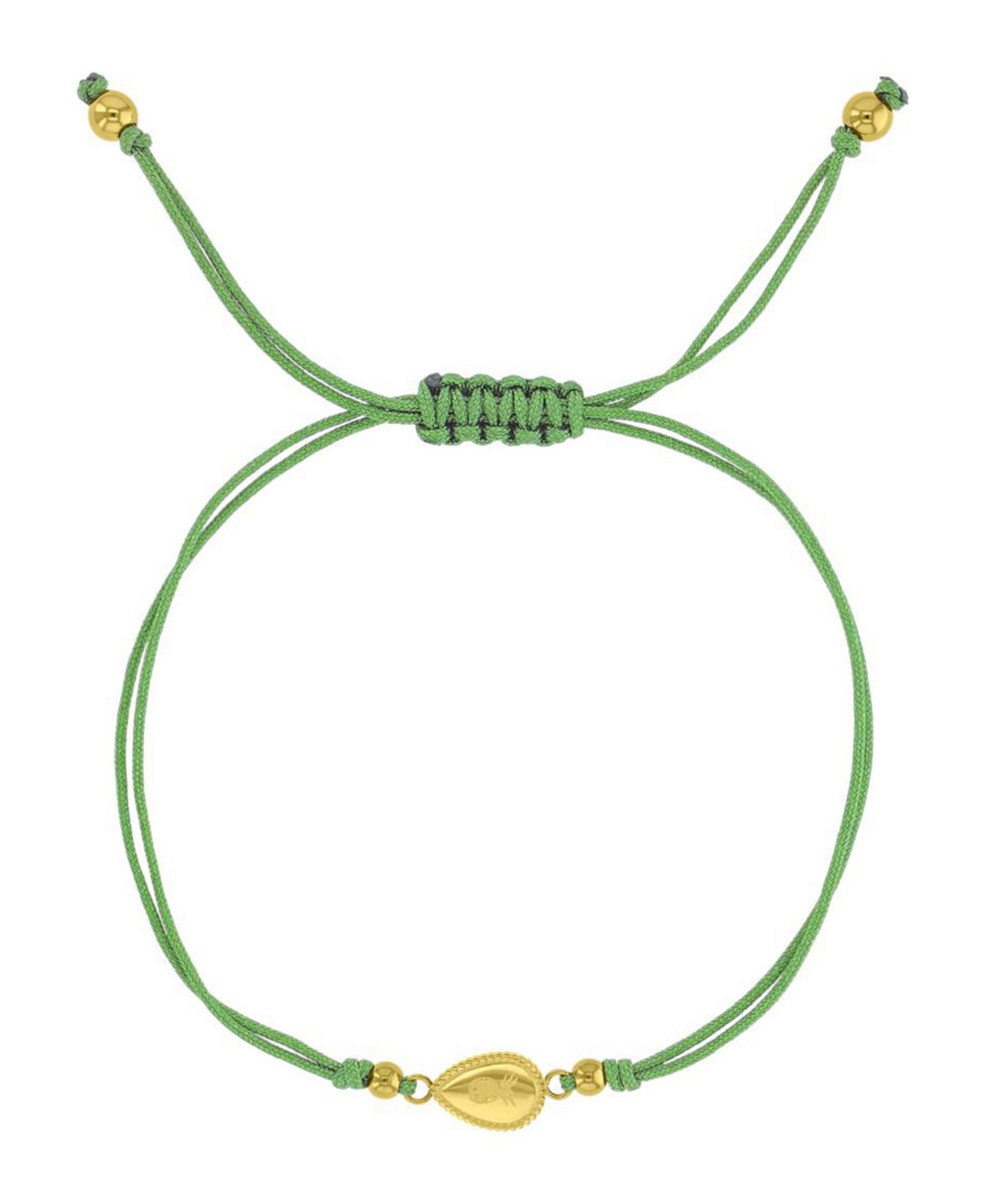 Регулируемый браслет ROXY Waterproof Yellow Pineapple Teardrop Charm