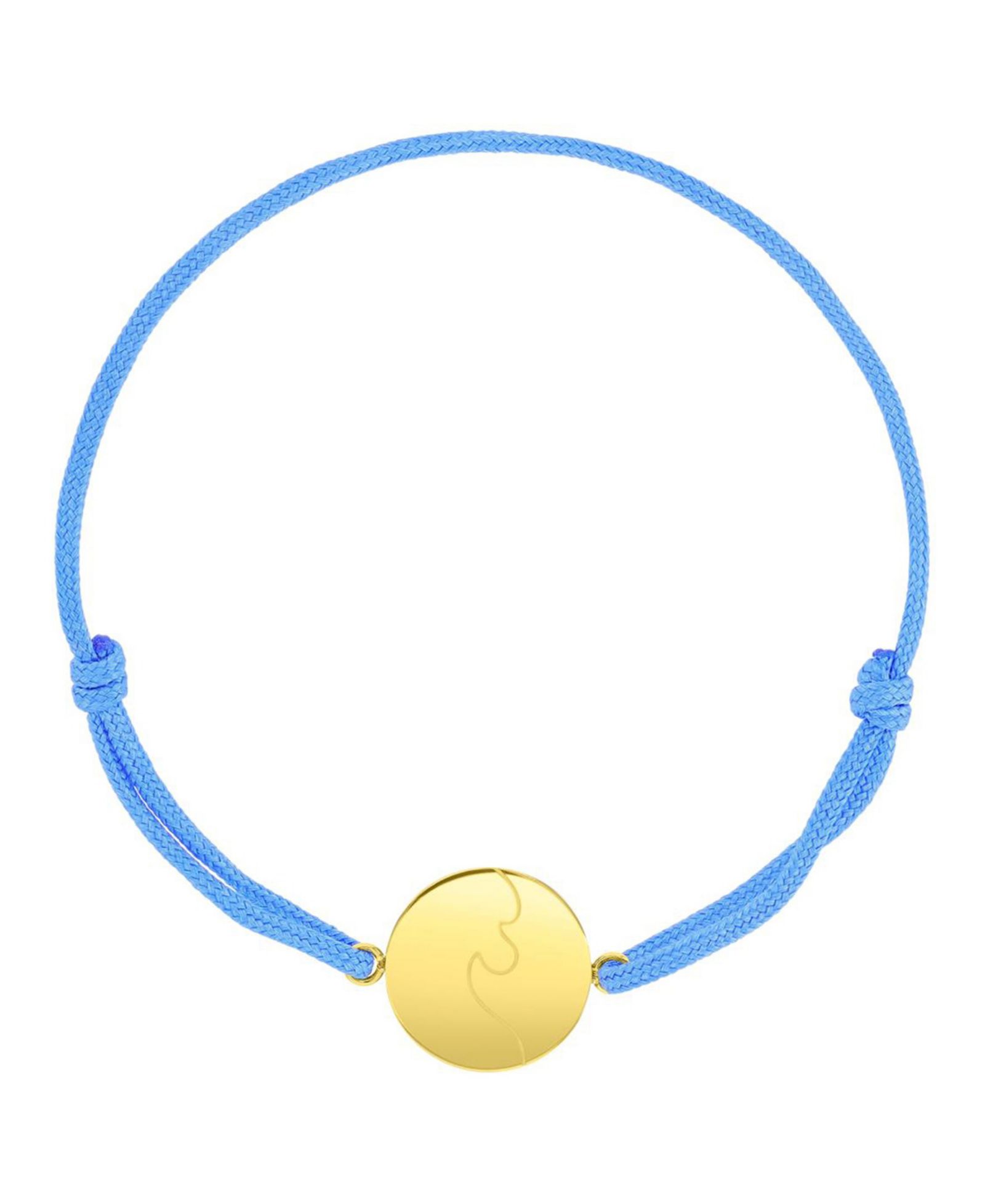 Roxy Waterproof Yellow RD Wave Charm Adjustable Bracelet