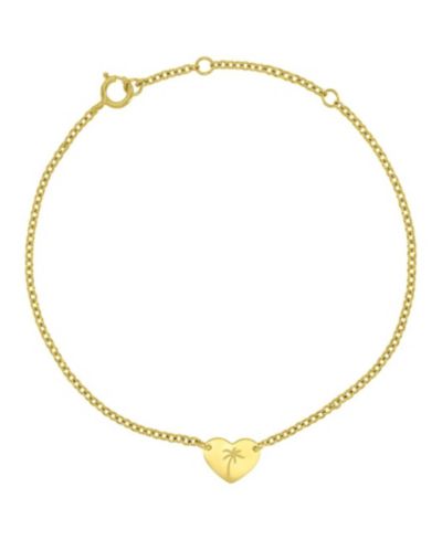 Roxy водонепроницаемый браслет Yellow Palm Tree Heart