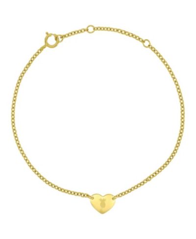 Браслет ROXY Waterproof Yellow Pineapple Pattern Heart
