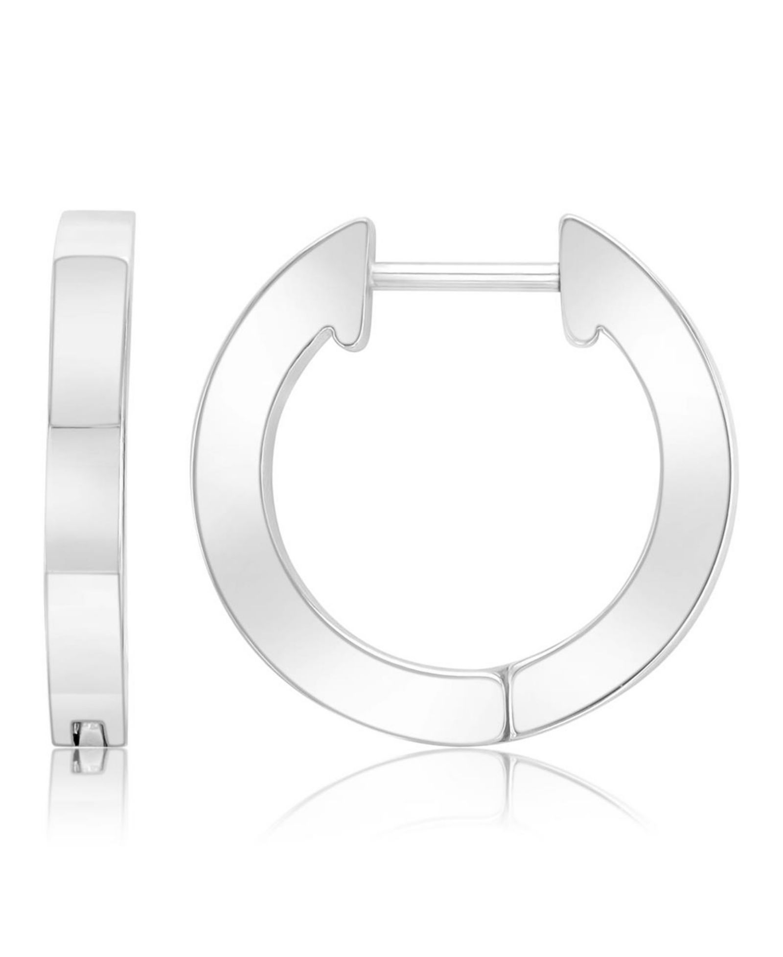 Серьги-кольца ROXY Platinum Waterproof 18mm Huggie