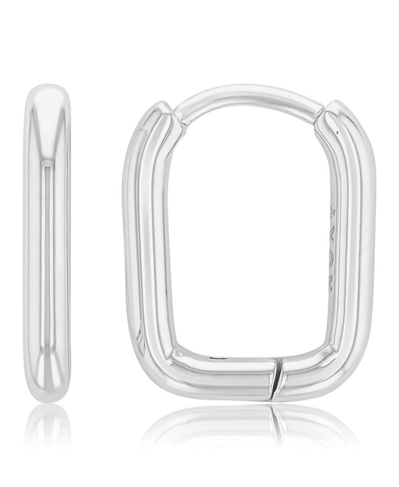 Серьги-кольца ROXY Yellow 14mm Tube Huggie водонепроницаемые