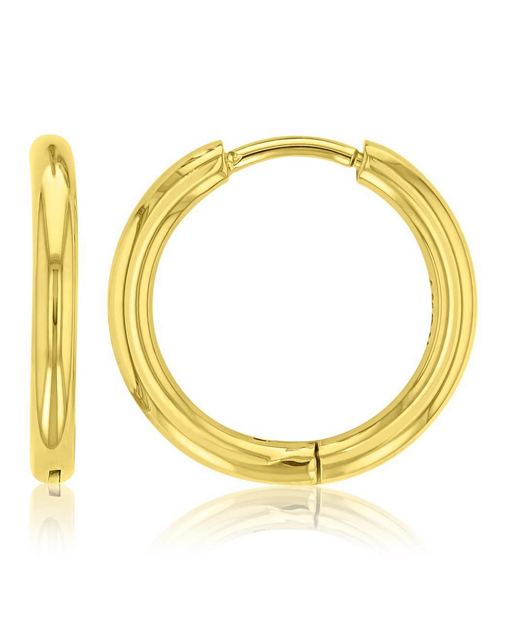 Серьги-кольца ROXY Waterproof Yellow 15mm Huggie