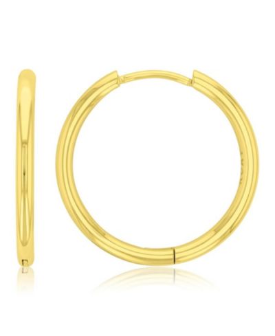 Серьги-кольца ROXY Waterproof Yellow 21mm