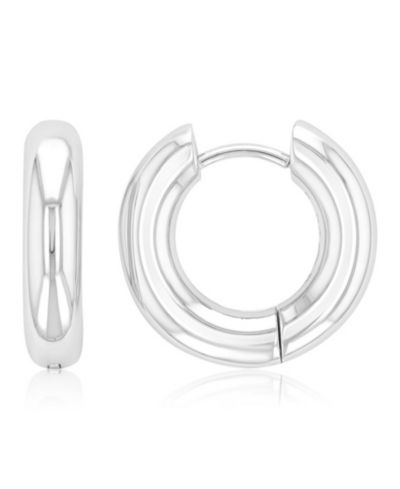 ROXY водонепроницаемые серьги-кольца Platinum 12mm Huggie