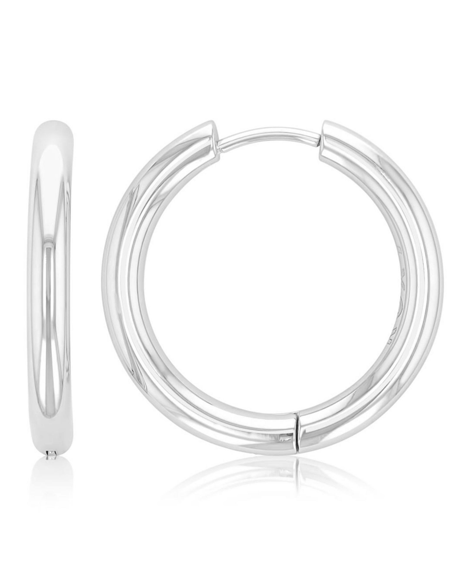 Серьги-кольца ROXY Platinum Waterproof 23mm