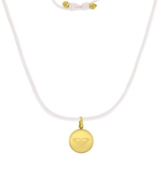 Ожерелье ROXY Waterproof Yellow Triangle Heart Beads Adjustable Necklace