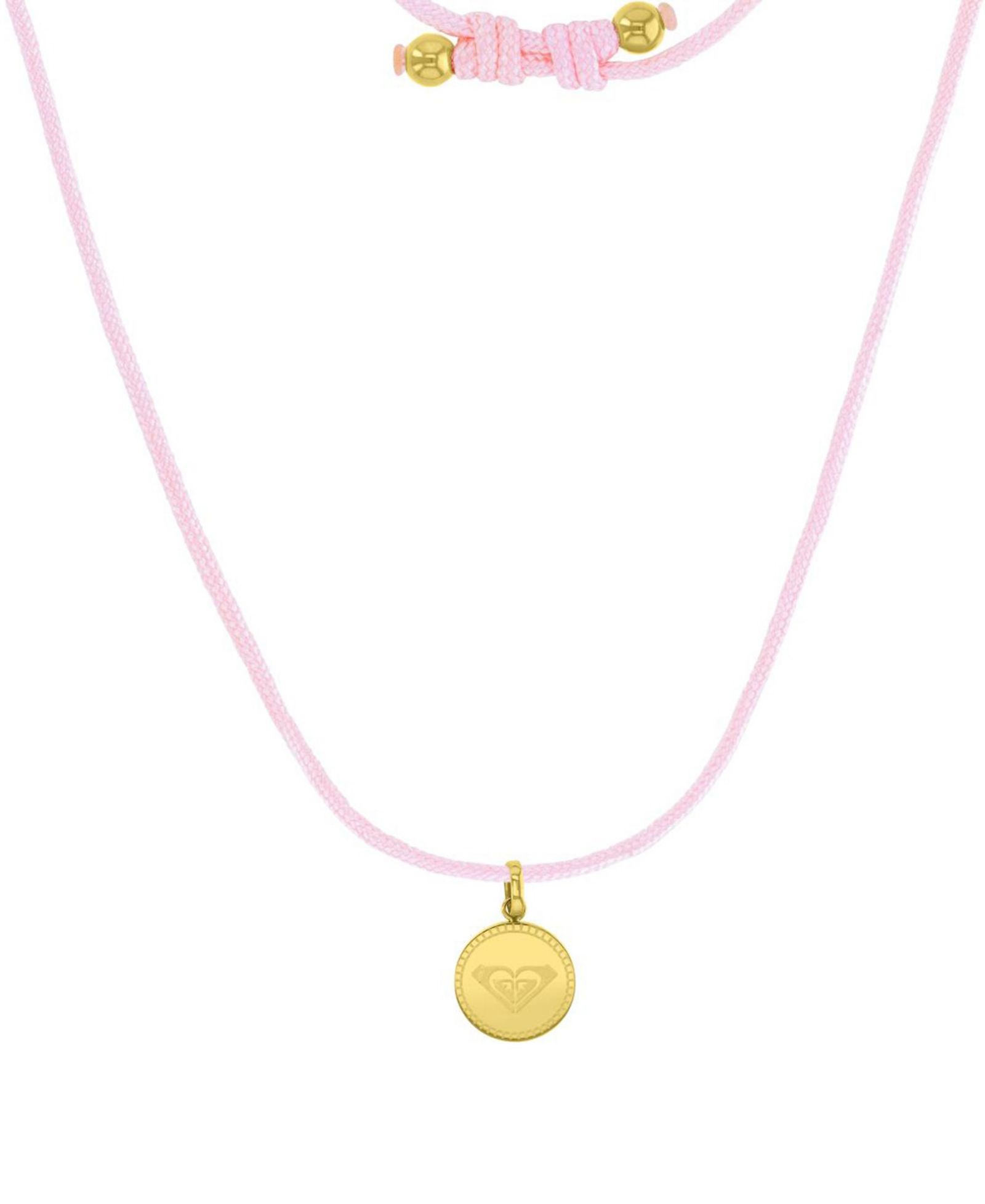 Ожерелье ROXY Waterproof Yellow Triangle Heart Beads Adjustable Necklace