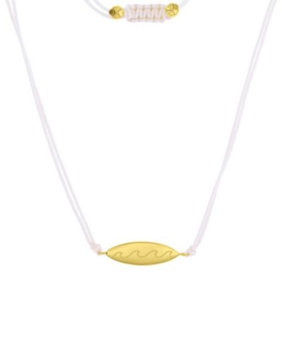 Регулируемое ожерелье ROXY Waterproof Yellow Surfboard Beads с бусинами