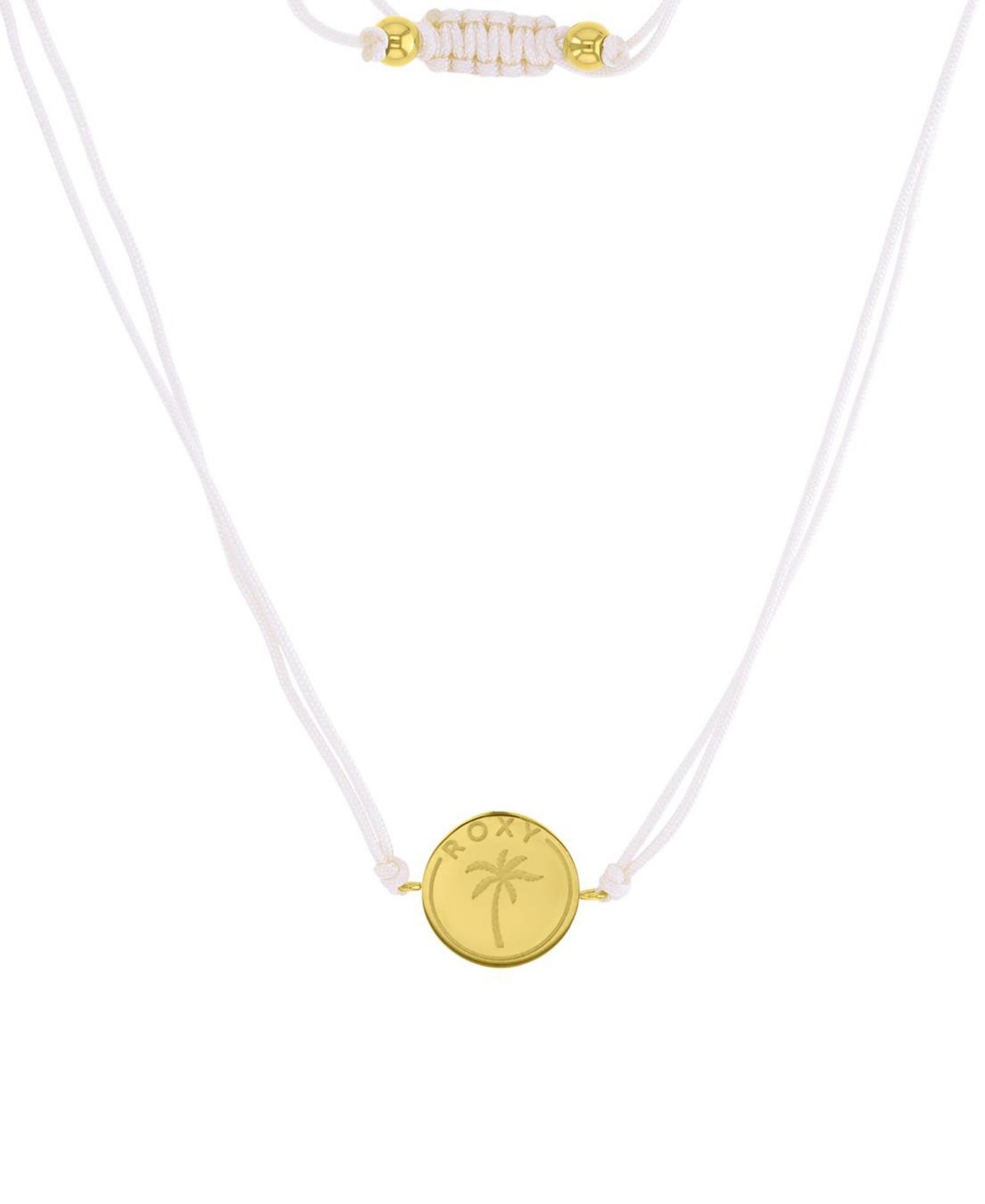 Желтое ожерелье ROXY Waterproof Yellow Heart Beads Adjustable Necklace
