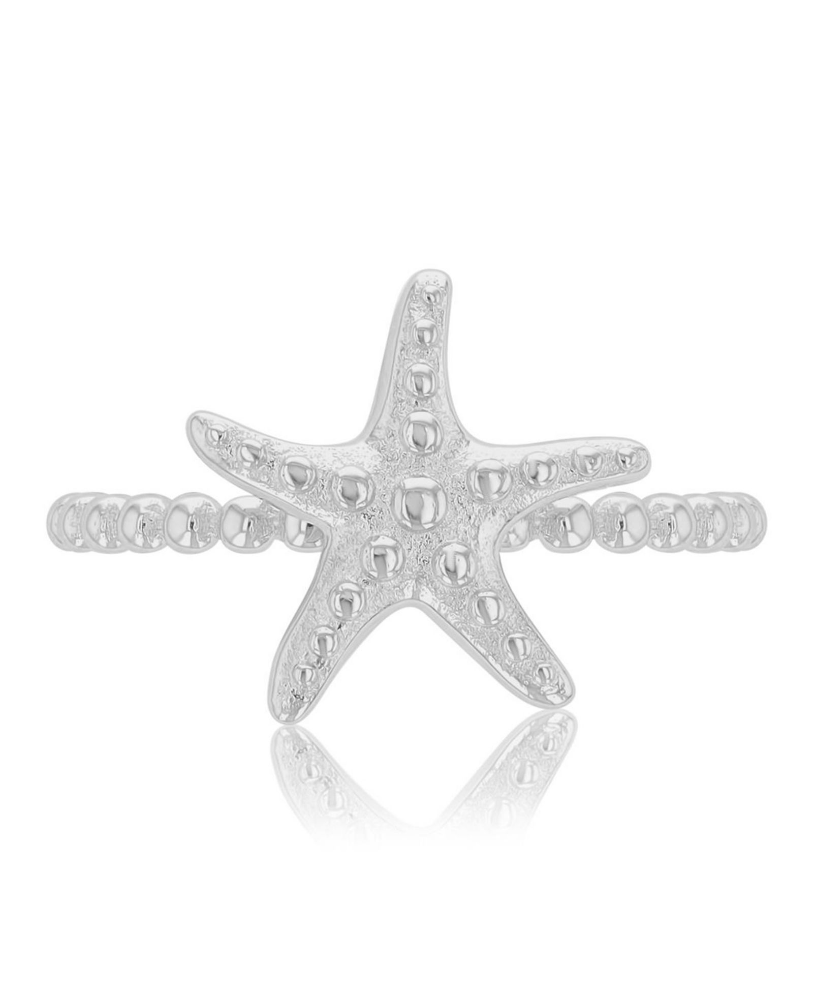 ROXY Waterproof Yellow Star Fish Beads Ring