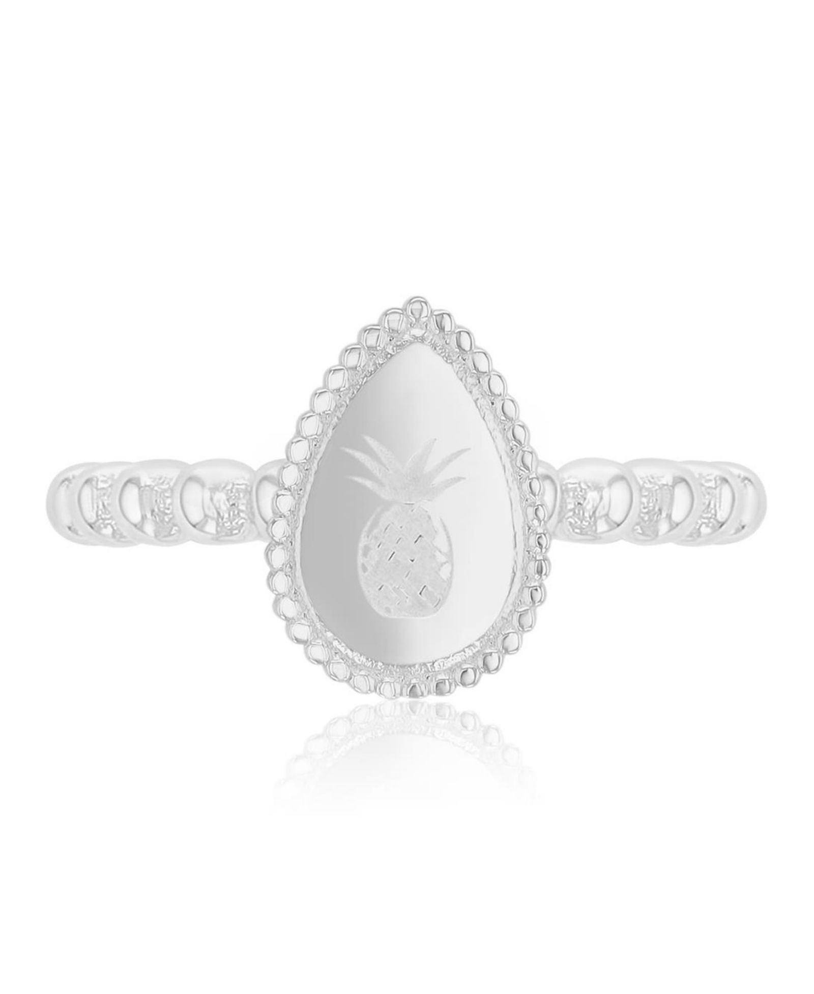 ROXY Waterproof Yellow Pineapple Beads Ring