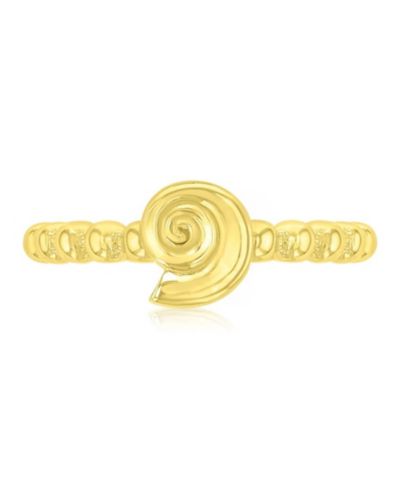 ROXY Waterproof Yellow Conch Beads Ring