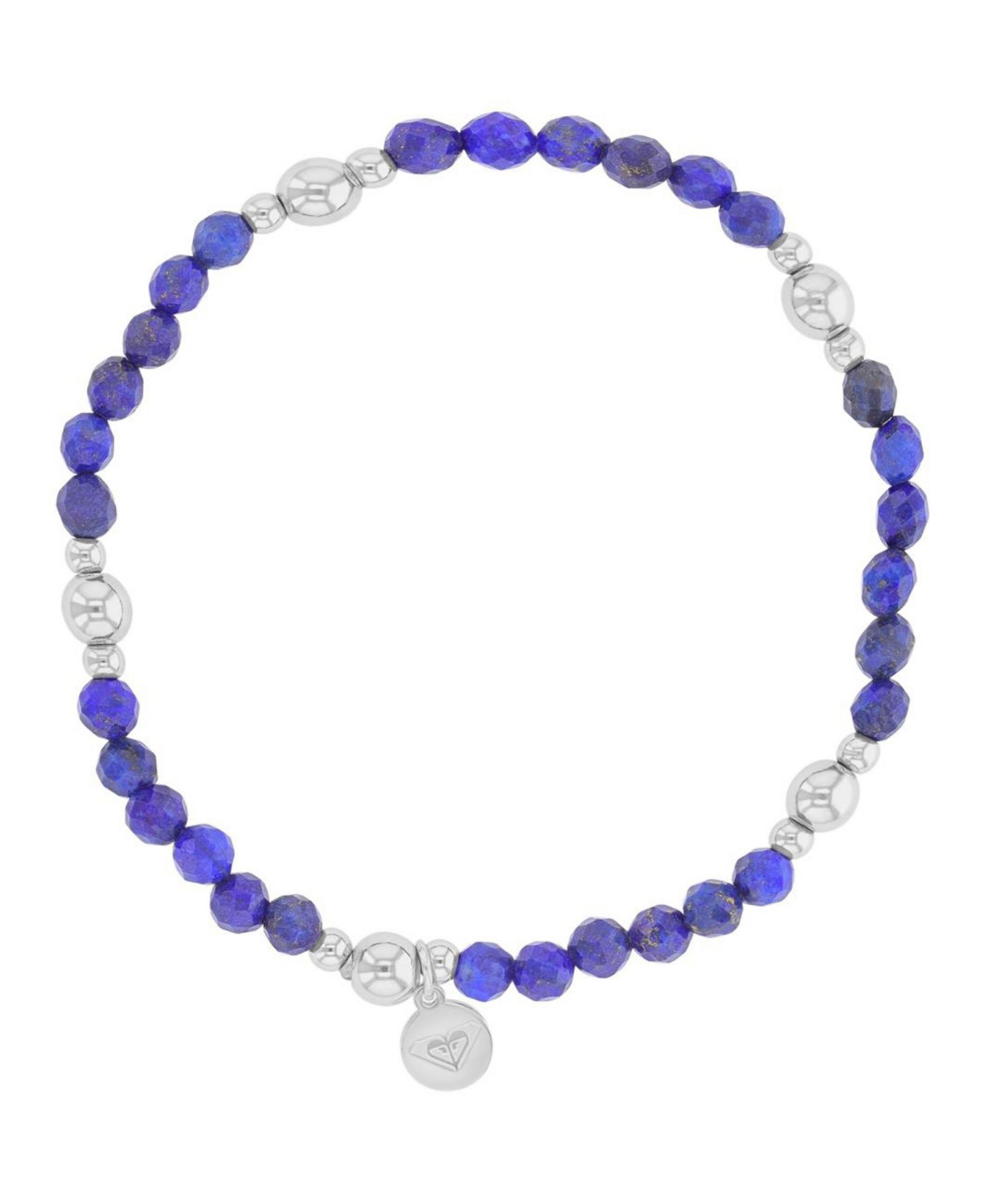 Браслет Roxy Waterproof Platinum Blue Rhodonite Stretch