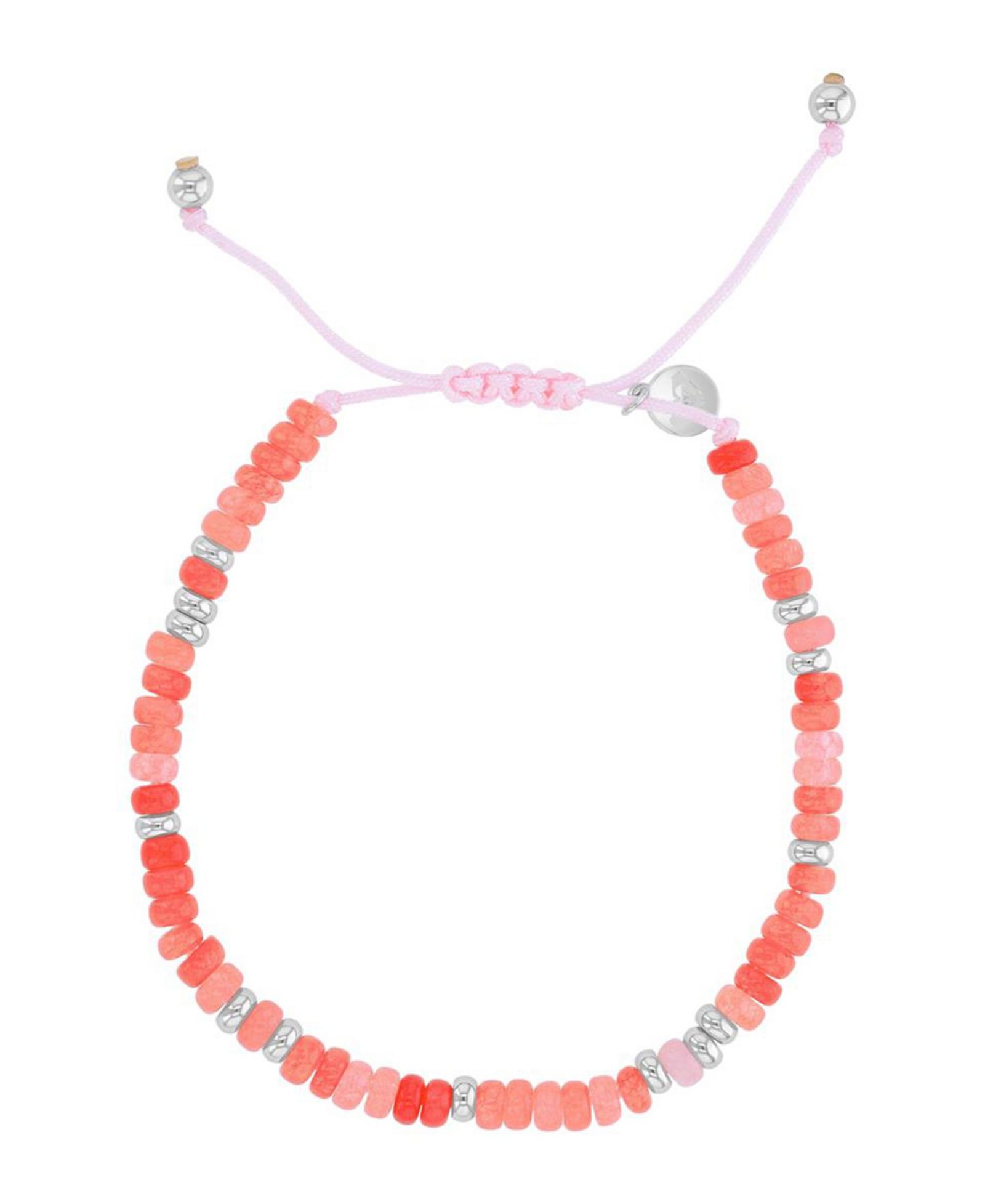 Браслет Roxy Waterproof Platinum Watermelon Stone