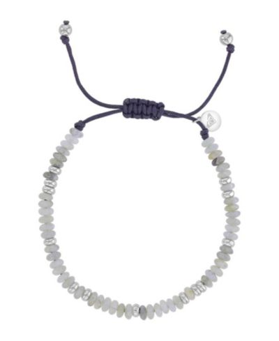 Водонепроницаемый регулируемый браслет Roxy Platinum Labradorite