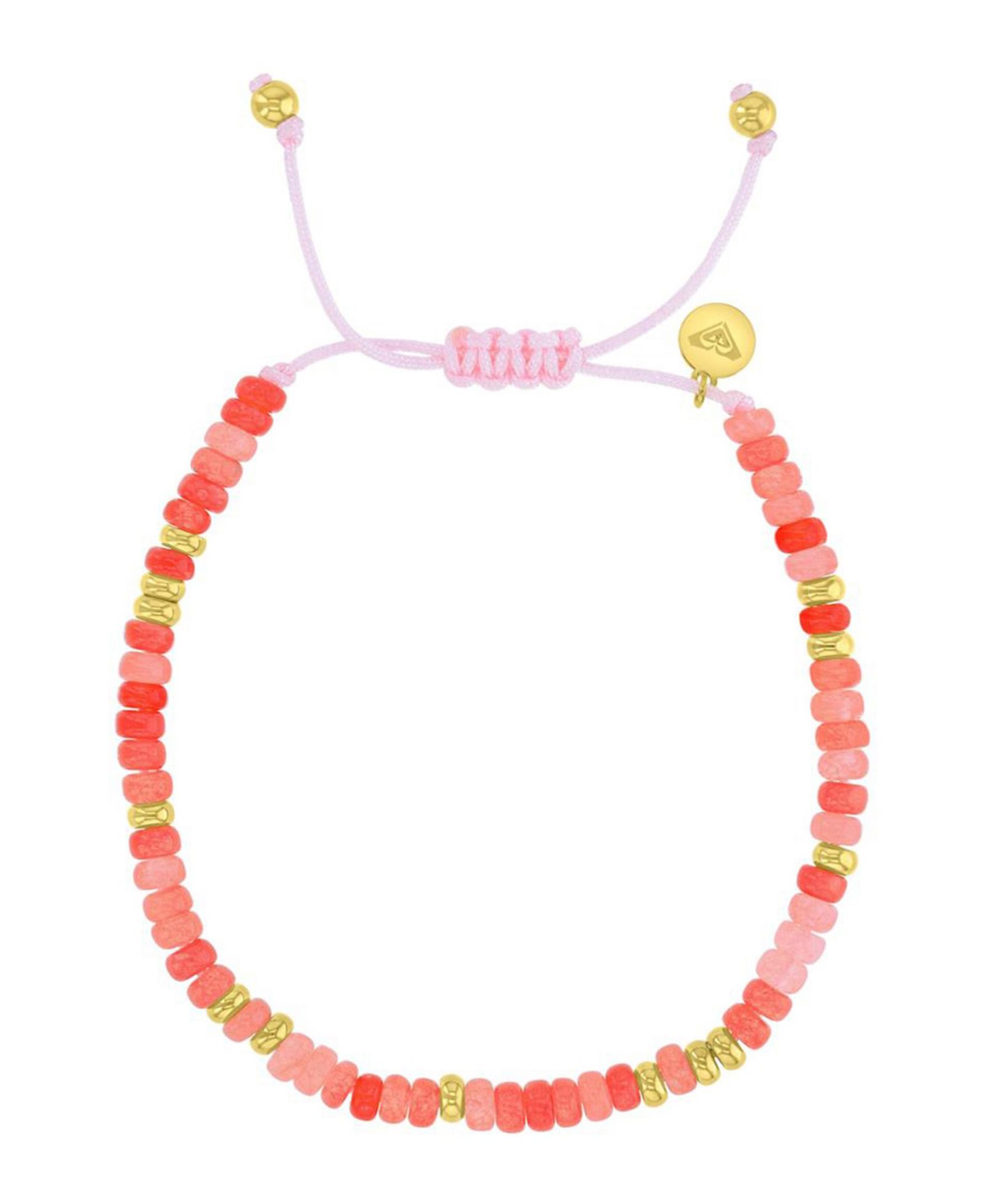 Roxy водонепроницаемый регулируемый браслет Yellow Watermelon Stone