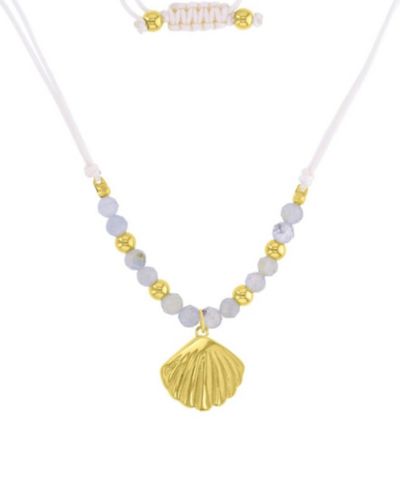 Подвеска ROXY Seashell Labradorite желтая водонепроницаемая, регулируемая