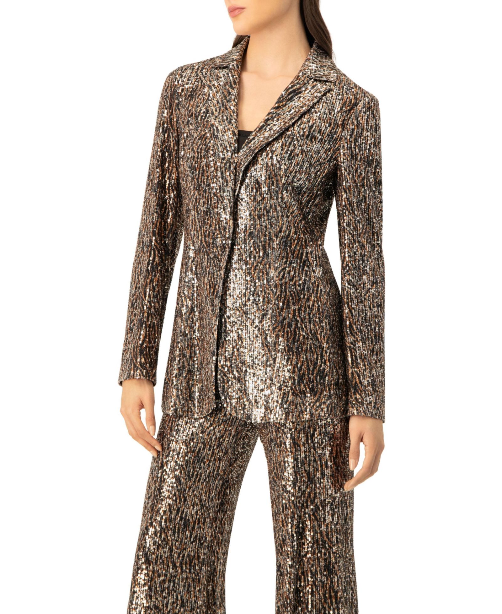 Ivonne Women's Sequin Blazer