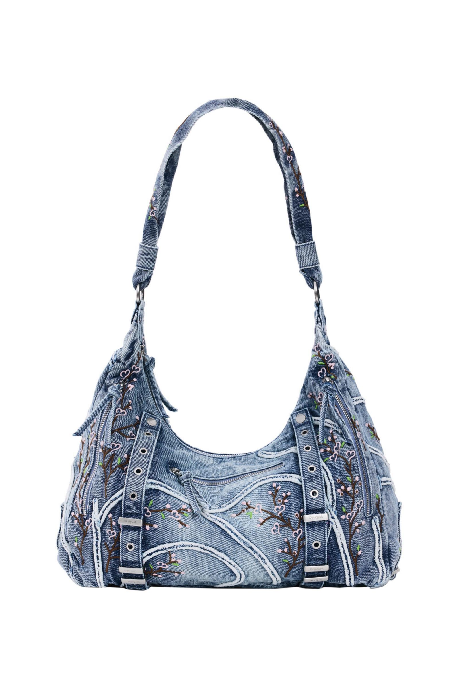 Desigual Women's Denim bag buckles