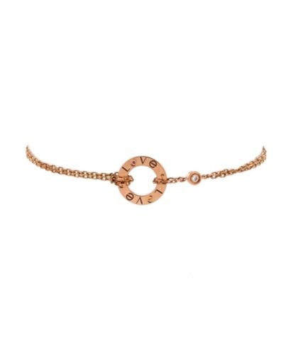 Браслет Cartier Love с 2 бриллиантами, б/у