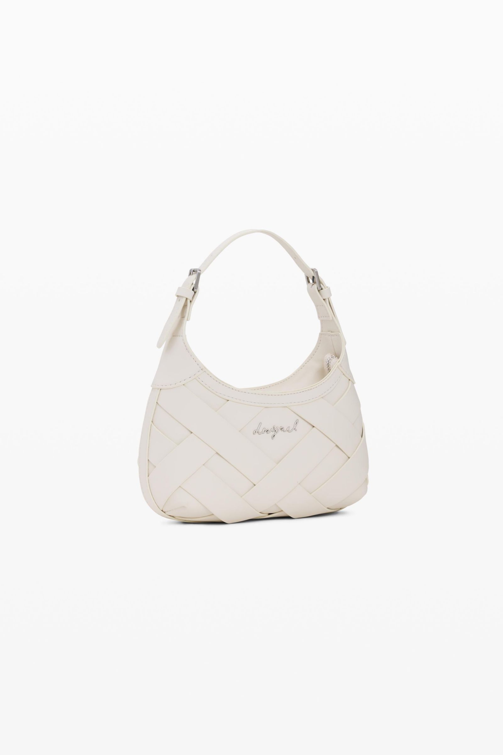 Desigual Women's Small braided logo bag