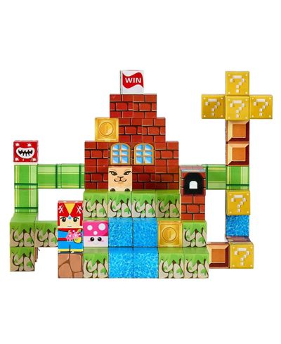 Hongge 100-Piece Magnetic Building Blocks, Ages 3+