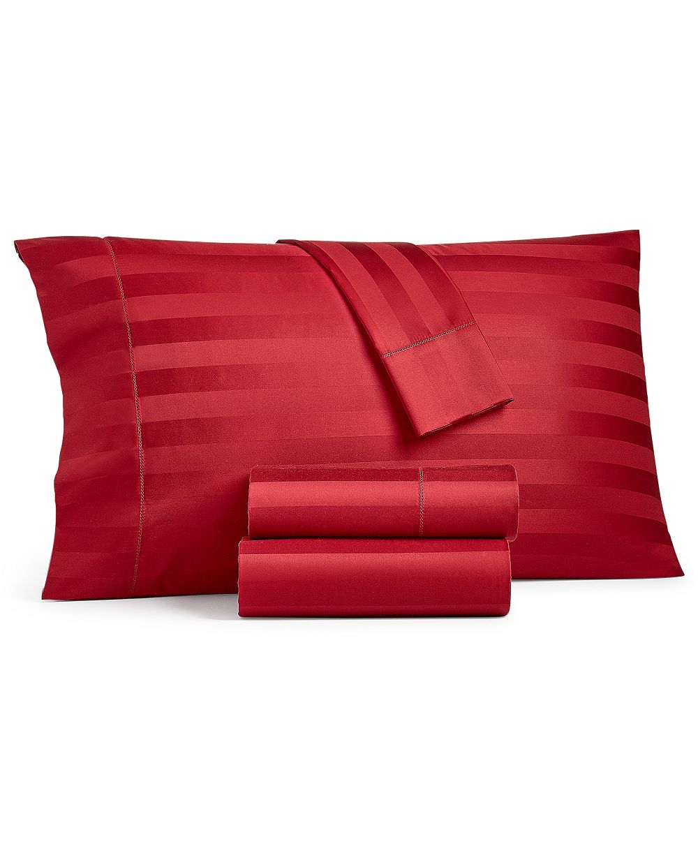Комплект постельного белья Charter Club 1.5" Stripe 550 Thread Count 100% Cotton, Full